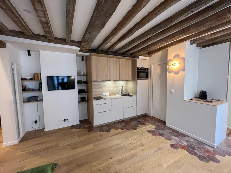 Bright 1 Bed In The Heart Of Hip Paris, Montorgueil Appartement *